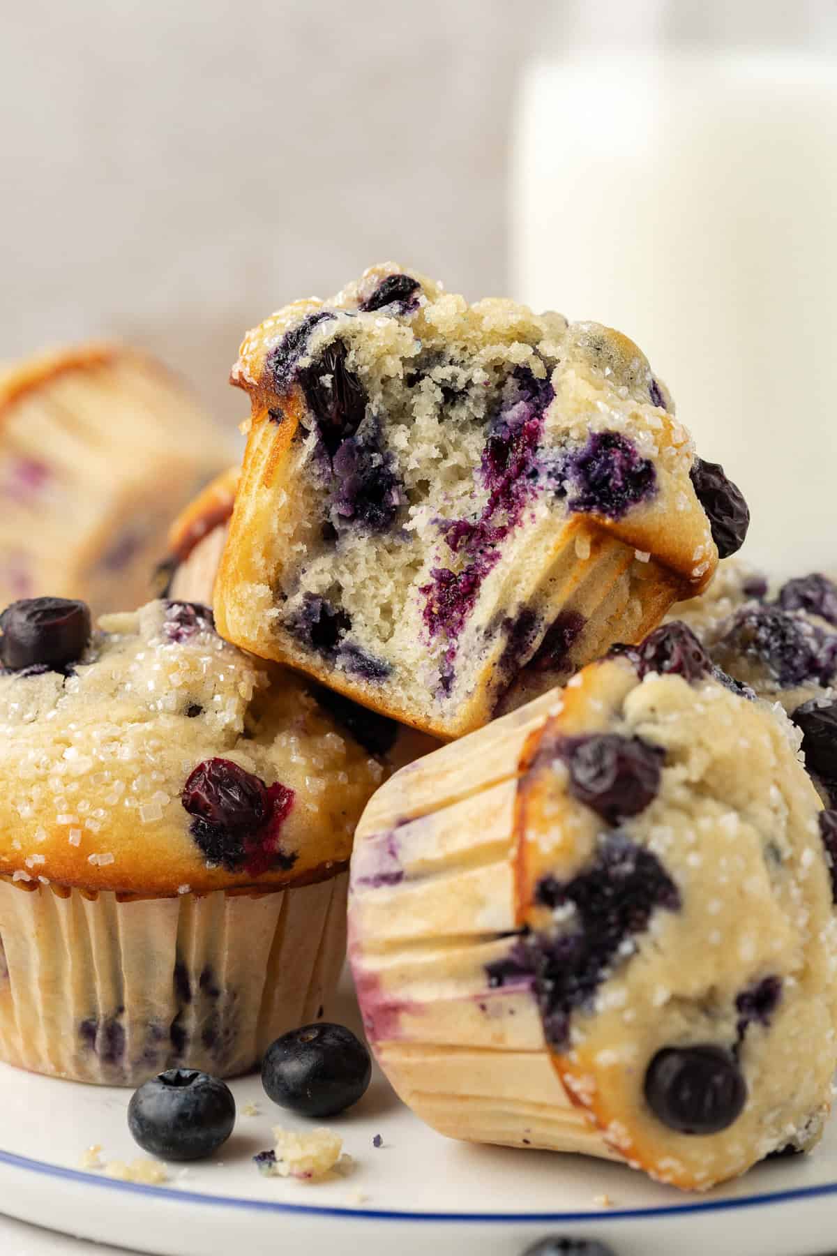 Buttermilk Blueberry Muffins: The Secret to Jumbo Moist Bakery Domes