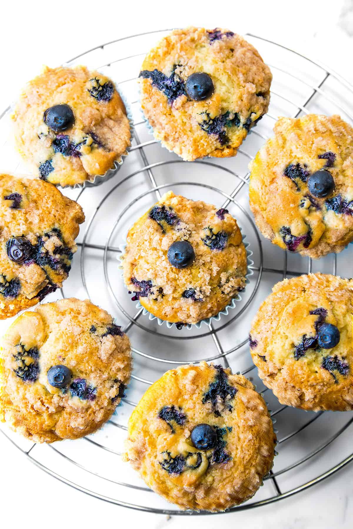 Easy Buttermilk Blueberry Muffins: Bakery-Style in Just 15 Minutes